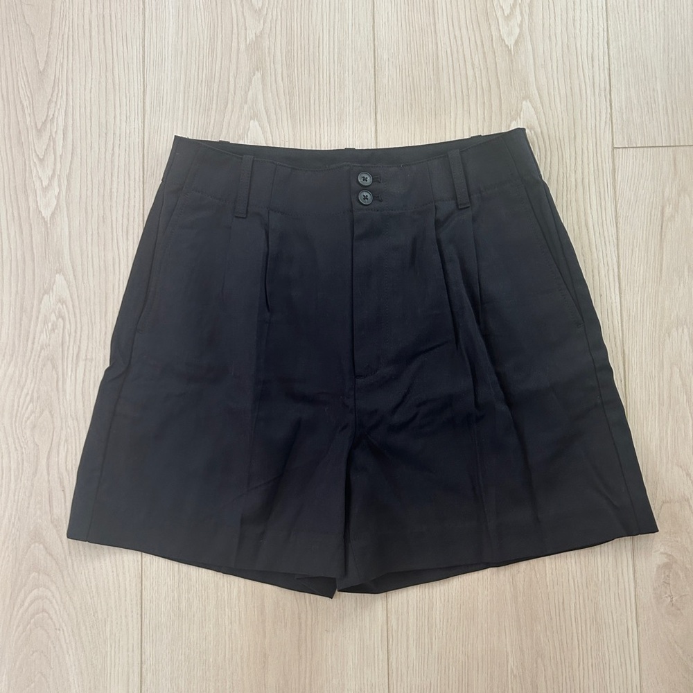 Madewell The Drapey Twill Pleated Short - Picture 5 of 8